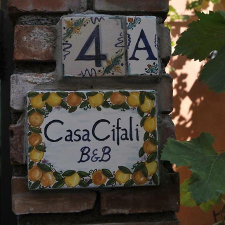 Casa Cifali Bed & Breakfast ตาออร์มินา ภายนอก รูปภาพ